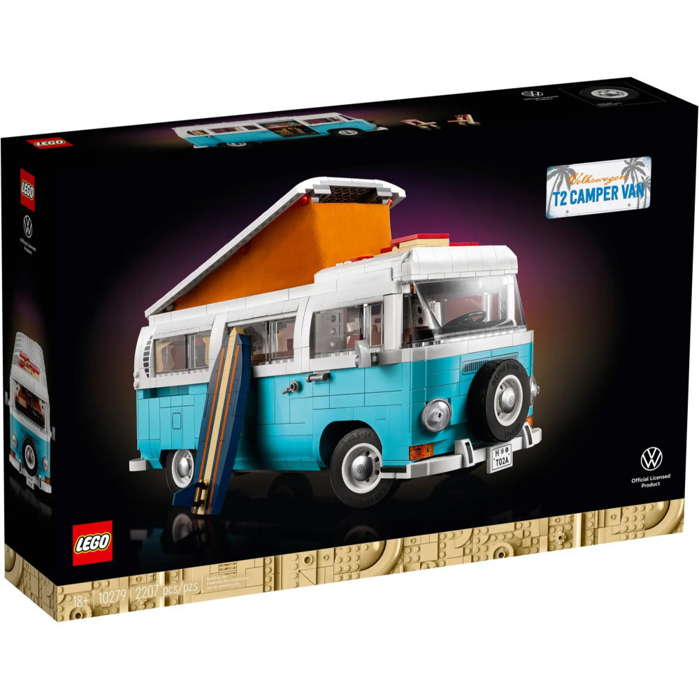 【真心玩】  樂高 LEGO 10279 Icons 福斯 T2 露營車 T2 Camper 現貨 高雄-細節圖2