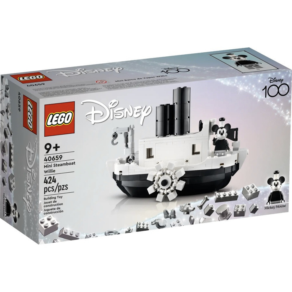 【真心玩】 樂高 LEGO 40659  迪士尼 迷你蒸汽船 威利號 現金 高雄-細節圖4