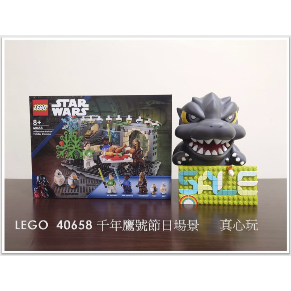 【真心玩】 樂高 LEGO  40658 星際大戰 千年鷹號節日場景 現貨 高雄-細節圖2