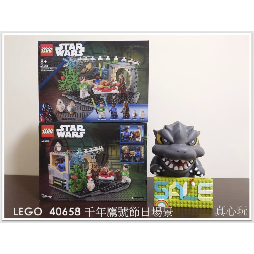 【真心玩】 樂高 LEGO  40658 星際大戰 千年鷹號節日場景 現貨 高雄-細節圖5