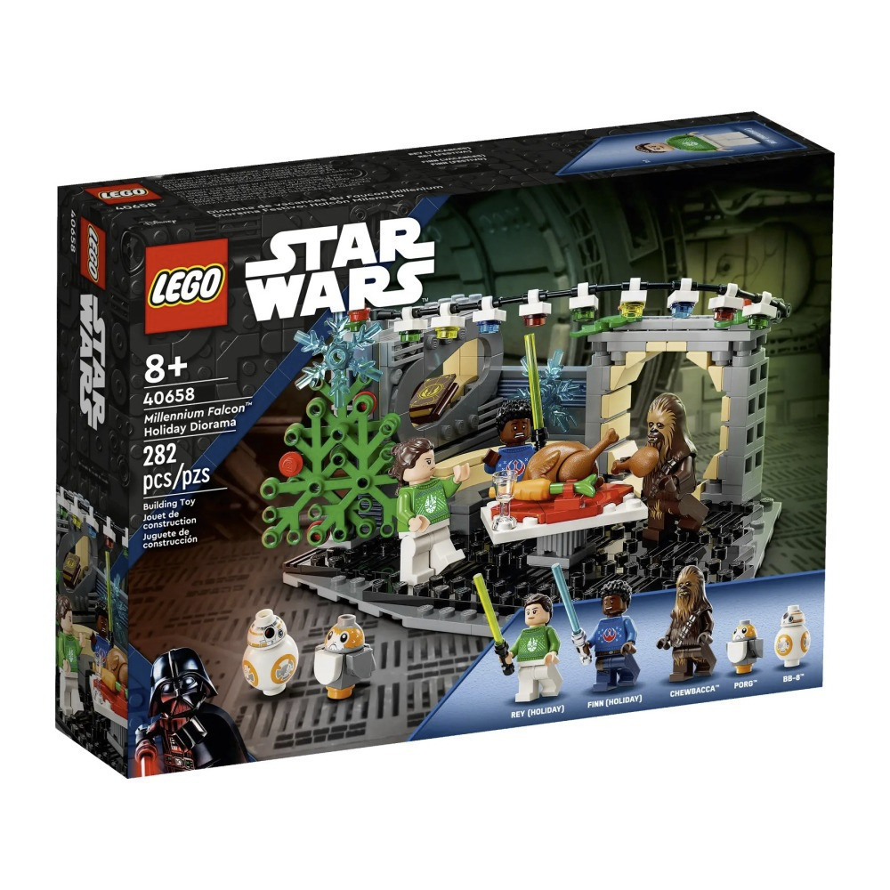 【真心玩】 樂高 LEGO  40658 星際大戰 千年鷹號節日場景 現貨 高雄-細節圖7