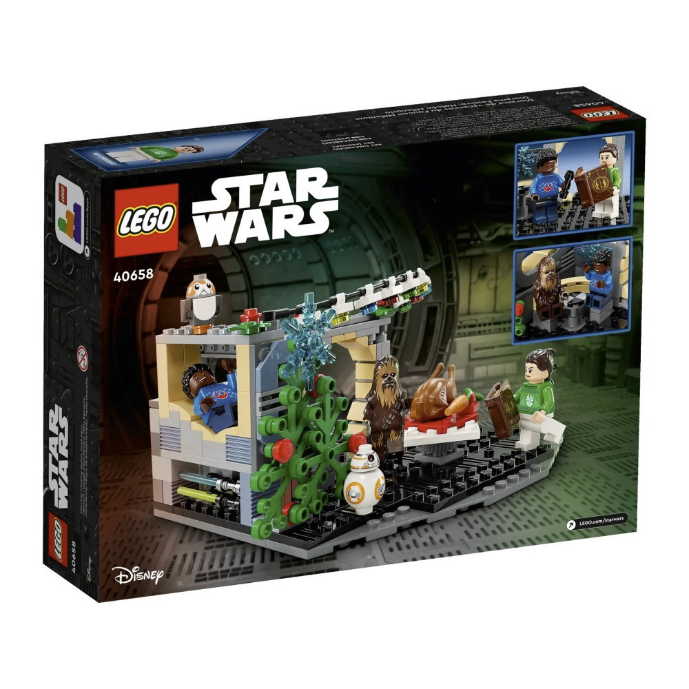 【真心玩】 樂高 LEGO  40658 星際大戰 千年鷹號節日場景 現貨 高雄-細節圖8