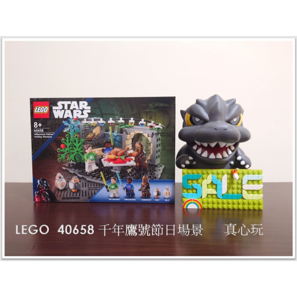 【真心玩】 LEGO  40658 星際大戰 千年鷹號節日場景 現貨 高雄-細節圖2