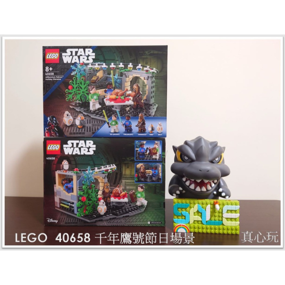 【真心玩】 LEGO  40658 星際大戰 千年鷹號節日場景 現貨 高雄-細節圖4