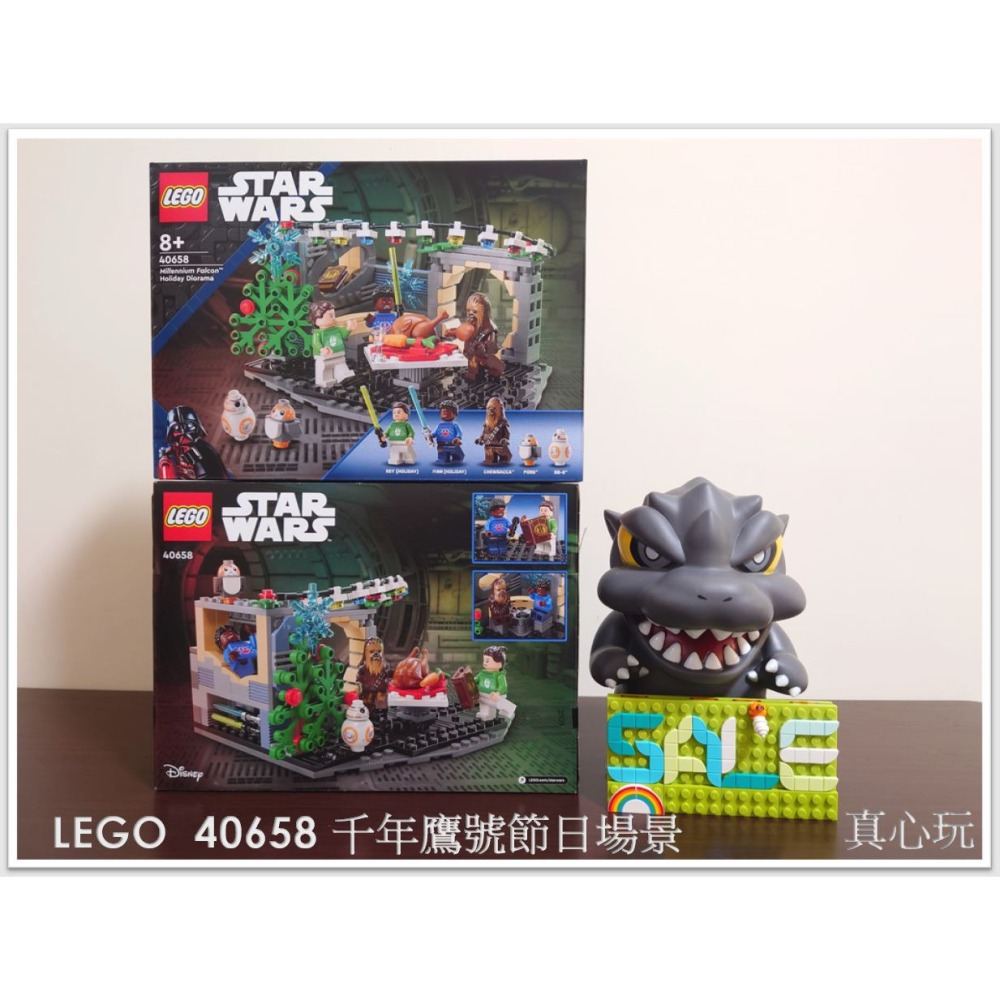 【真心玩】 LEGO  40658 星際大戰 千年鷹號節日場景 現貨 高雄-細節圖5