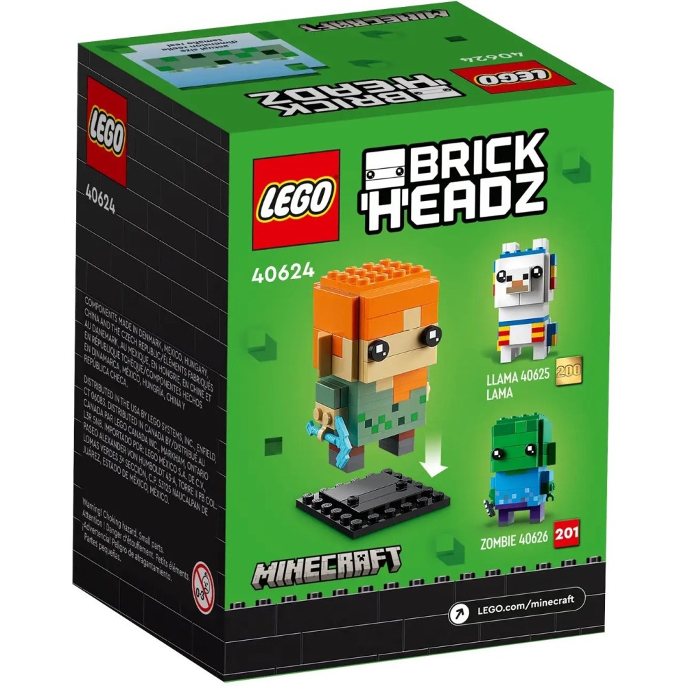 【真心玩】 樂高 LEGO 40624 大頭 麥塊 Alex 現貨 高雄-細節圖2