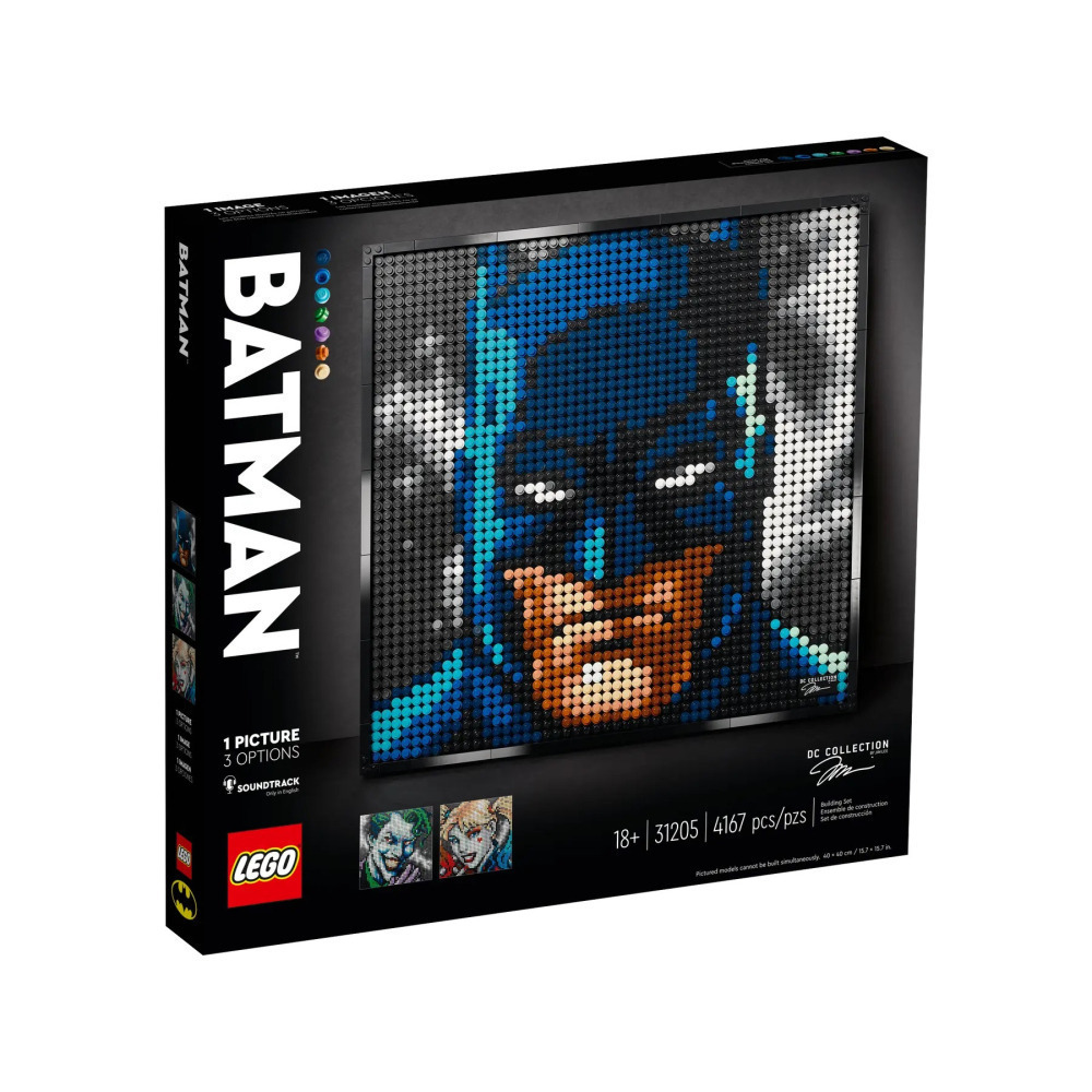 【真心玩】 LEGO 31205 藝術  Jim Lee 蝙蝠俠 現貨 高雄-細節圖4