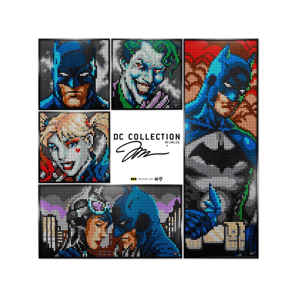 【真心玩】 LEGO 31205 藝術  Jim Lee 蝙蝠俠 現貨 高雄-細節圖9