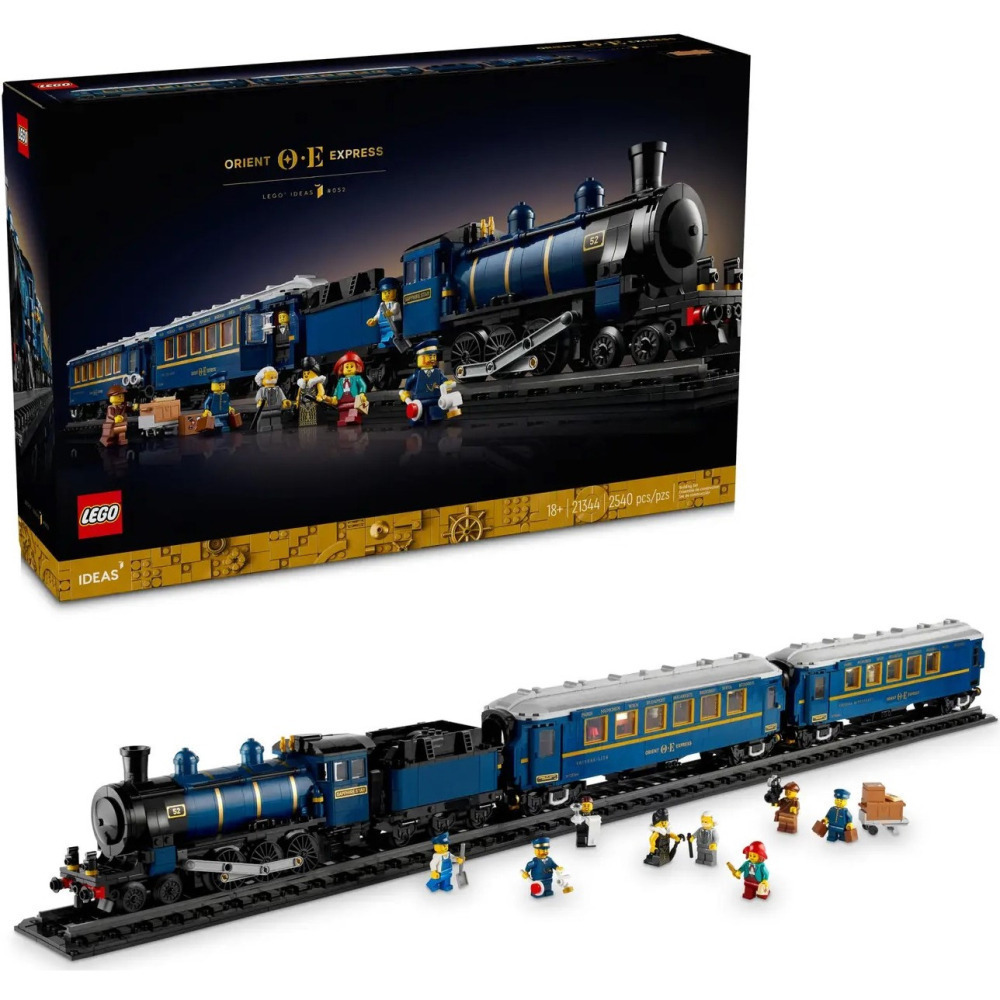 【真心玩】 樂高 LEGO 21344  Ideas 東方快車 The Orient Express Train 高雄-細節圖2
