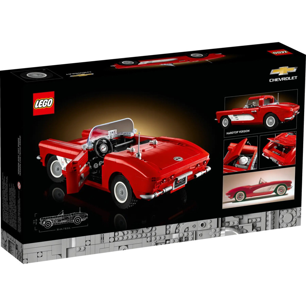 【真心玩】 LEGO 10321 Icons 雪佛蘭 Corvette 1961 現貨 高雄-細節圖5