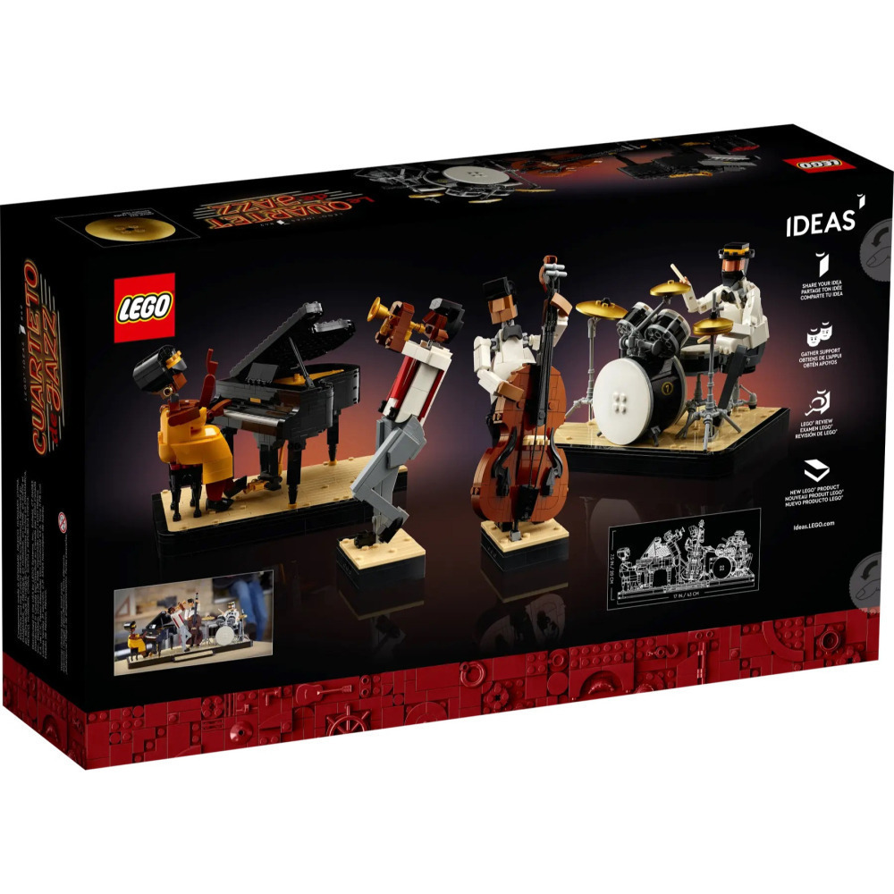 【真心玩】 樂高 LEGO  21334 Ideas 爵士四重奏 現貨 高雄-細節圖2