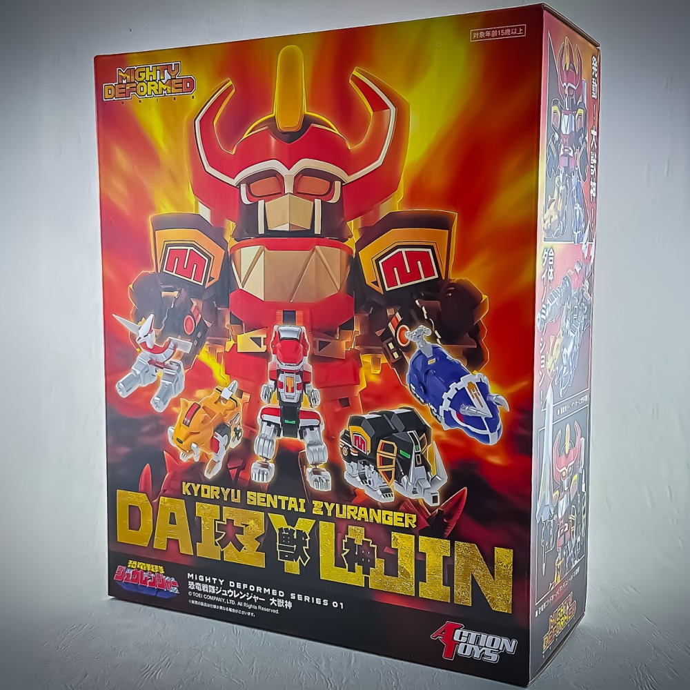 【真心玩】 Action Toys Mighty Deformed 恐龍戰隊 大獸神  現貨 高雄-細節圖2