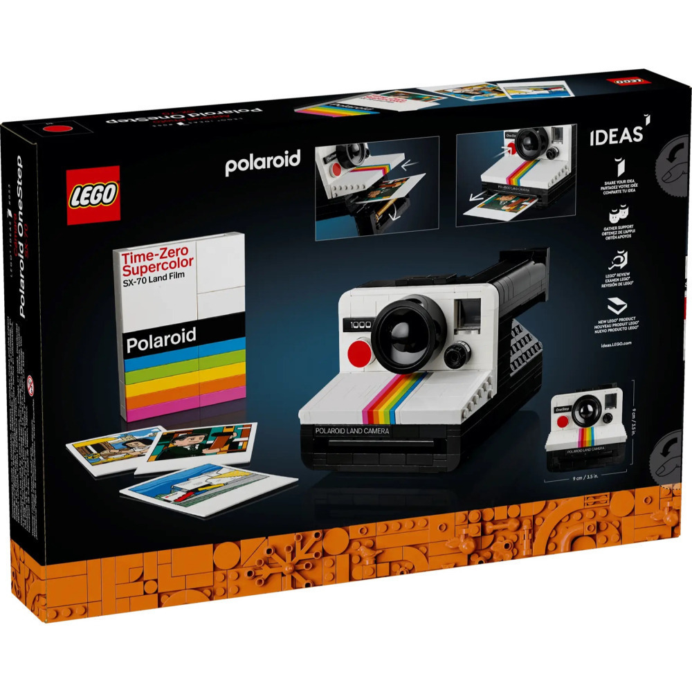 【真心玩】 樂高 LEGO 21345  Ideas 寶麗來 Polaroid OneStep SX-70 現貨 高雄-細節圖5