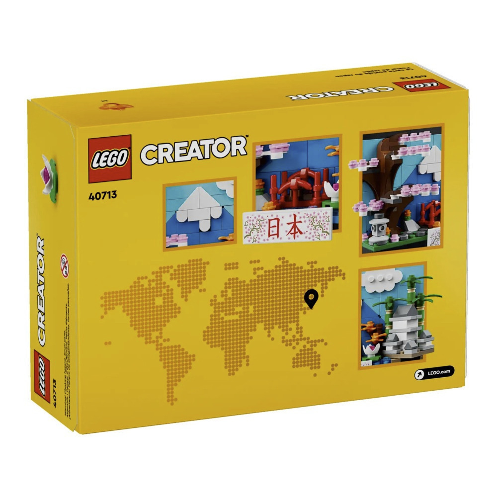 盒損【真心玩】 樂高 LEGO 40713 其他 明信片 日本明信片 Japan Postcard 日本 現貨 高雄-細節圖4
