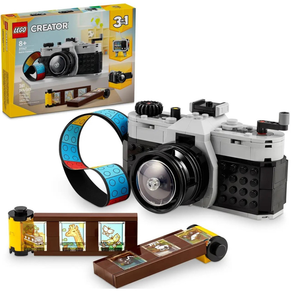 【真心玩】 LEGO 31147 復古照相機 Retro Camera レトロなカメラ 現貨 高雄-細節圖2
