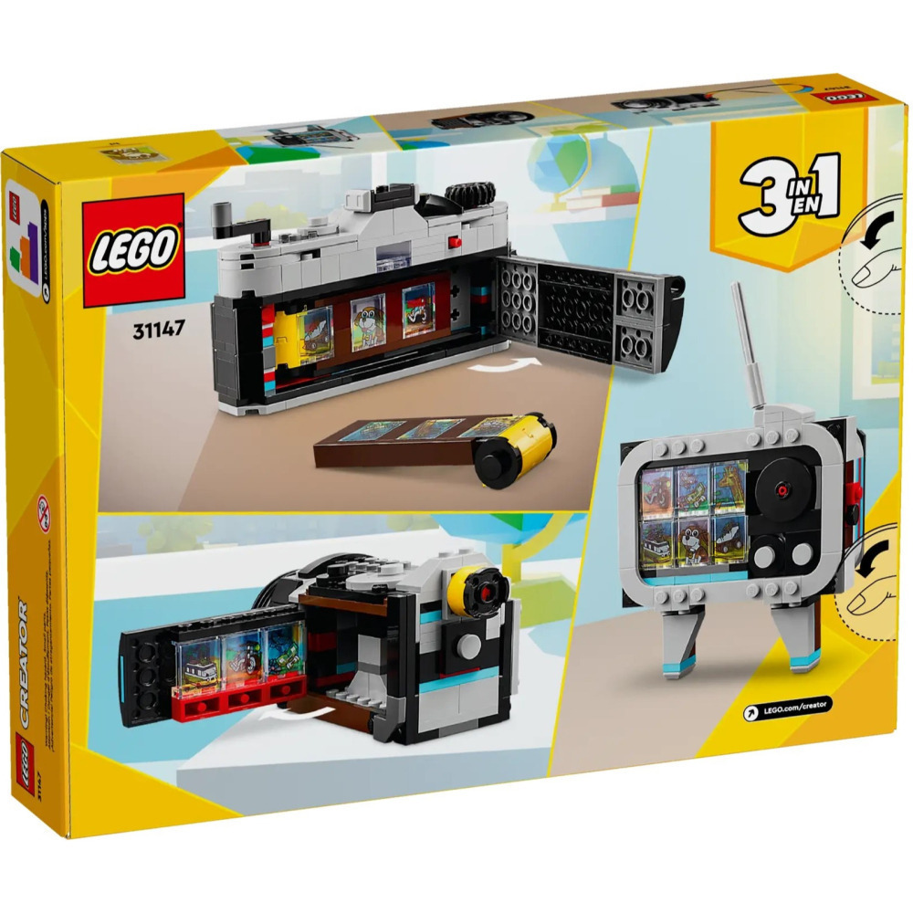 【真心玩】 LEGO 31147 復古照相機 Retro Camera レトロなカメラ 現貨 高雄-細節圖3