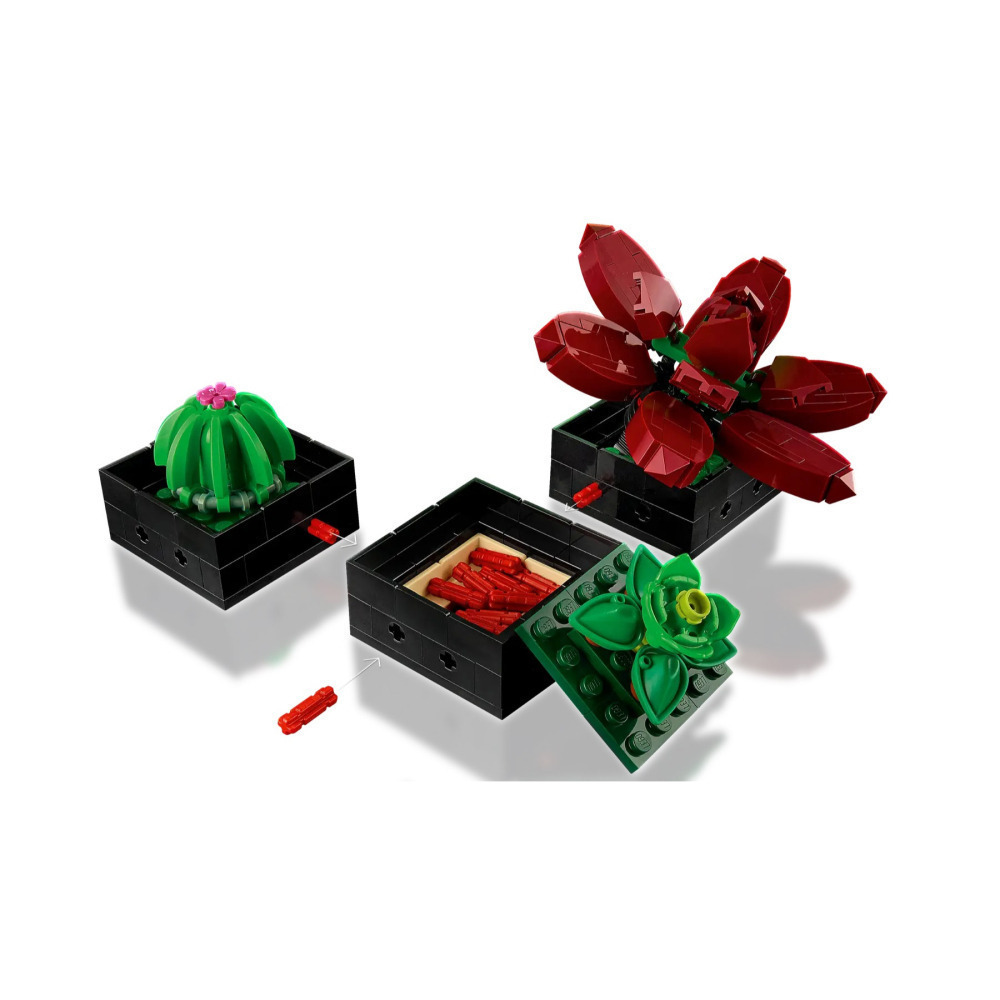 【真心玩】 LEGO 10309 Icons 多肉植物 Succulents 現貨 高雄-細節圖5