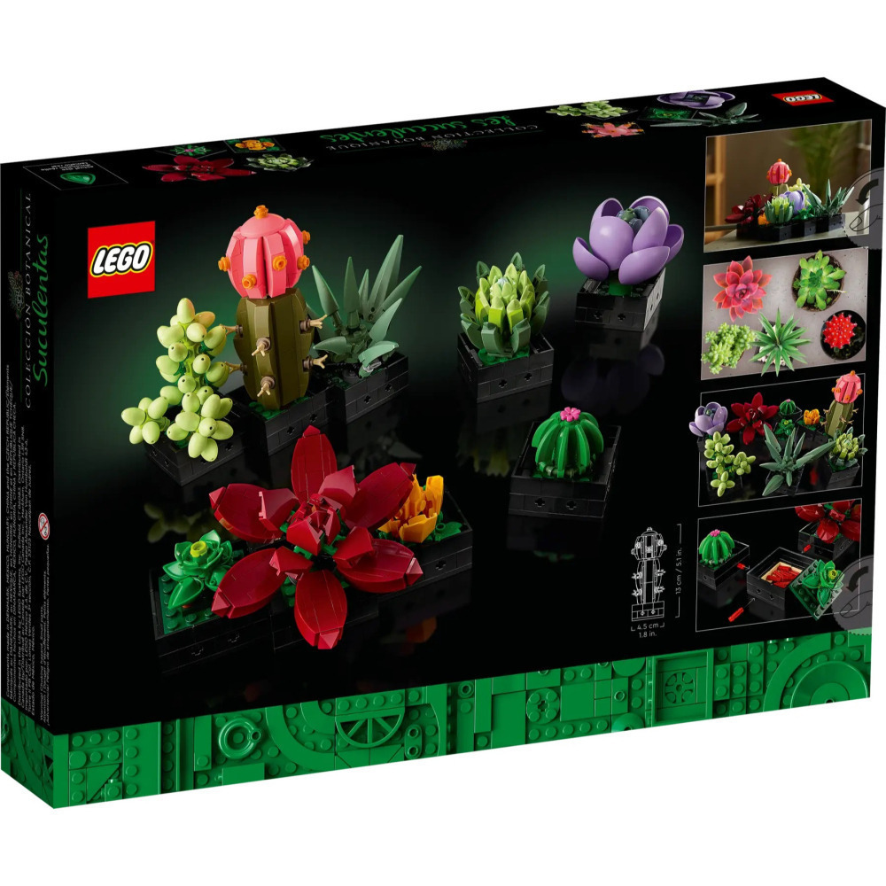 【真心玩】 樂高 LEGO 10309 Icons 植物 多肉植物 Succulents 現貨 高雄-細節圖2