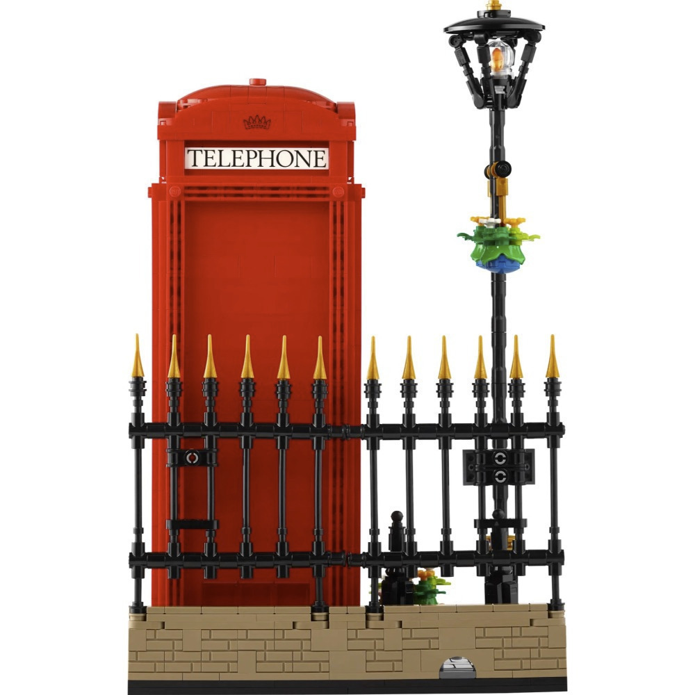 【真心玩】 LEGO 21347 倫敦紅色電話亭 Red London Telephone Box 現貨 高雄-細節圖8