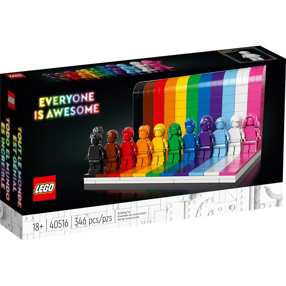 【真心玩】 LEGO 40516 彩虹人 Everyone Is Awesome 現貨 高雄-細節圖2