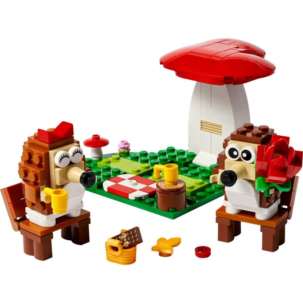 【真心玩】 LEGO 40711 其他 刺蝟野餐約會 Hedgehog Picnic Date 現貨 高雄-細節圖3