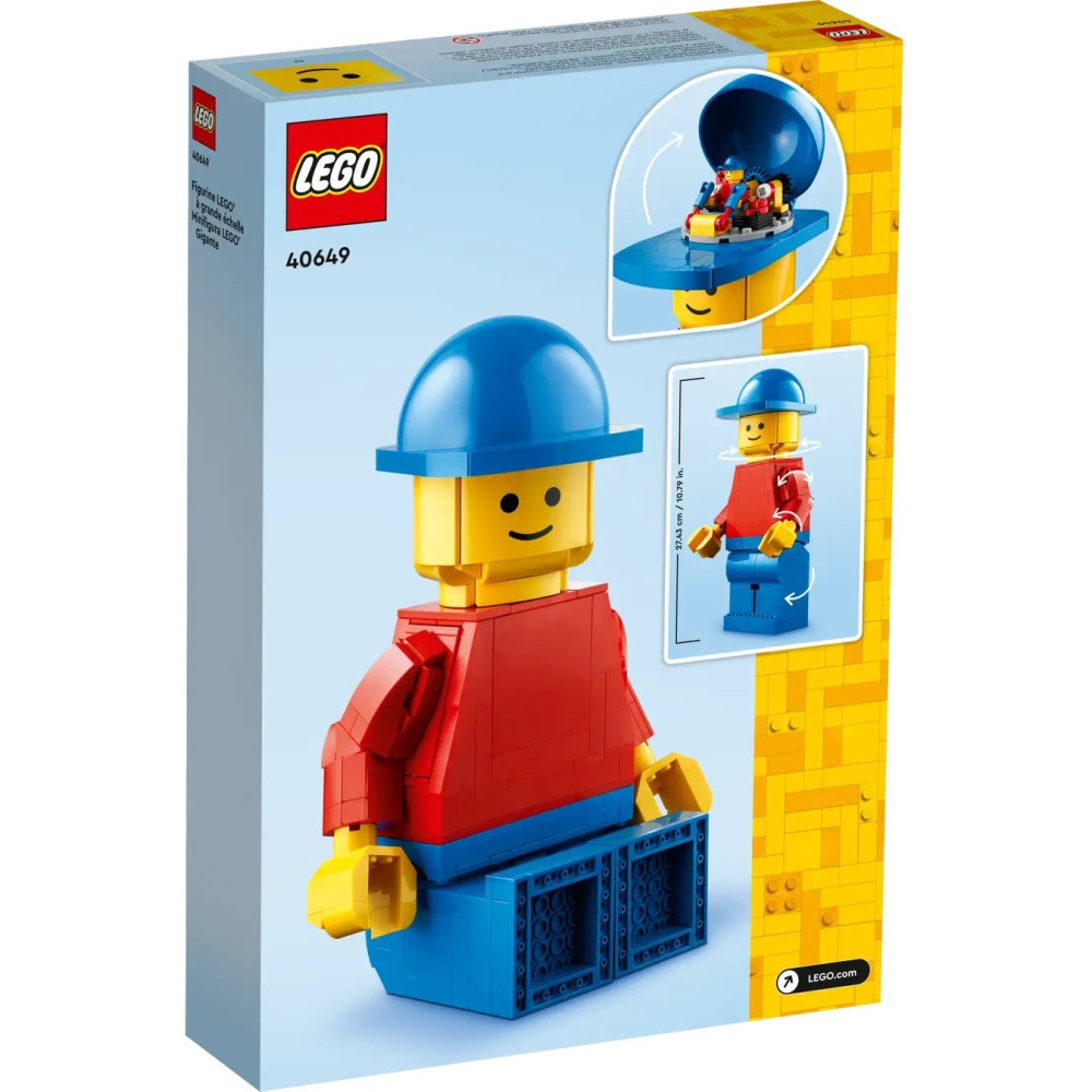 【真心玩】 LEGO 40649 人偶 放大版樂高人偶 Up-Scaled LEGO Minifigure 現貨 高雄-細節圖4
