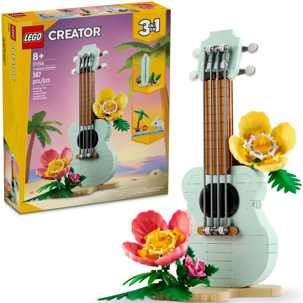 【真心玩】 LEGO 31156 熱帶烏克麗麗 Tropical Ukulele ウクレレ 現貨 高雄-細節圖3