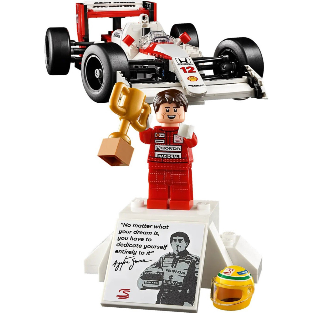 【真心玩】 LEGO 10330 Icons McLaren MP44&艾爾頓·冼拿 現貨 高雄-細節圖6