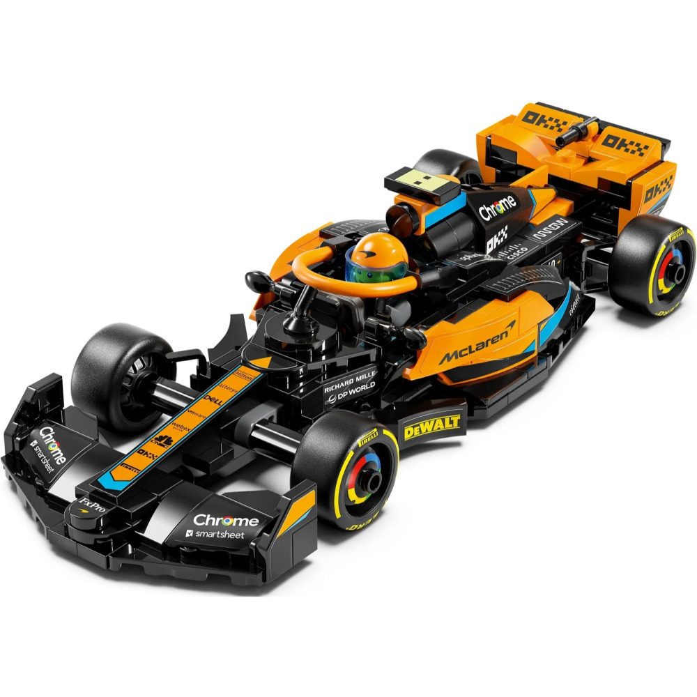 【真心玩】 LEGO 76919 極速賽車 2023 麥拉倫 F1 賽車 McLaren F1 Race Car 高雄-細節圖7