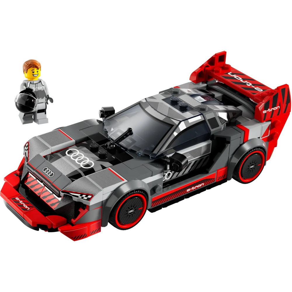 【真心玩】 樂高 LEGO 76921 極速賽車 奧迪 S1 電動賽車 Audi S1 e-tron quattro-細節圖6