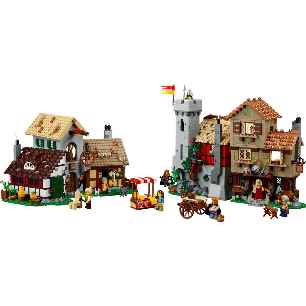 【真心玩】 LEGO 10332 中世紀城市廣場 Medieval Town Square 中世の街並み 剩1 高雄-細節圖6