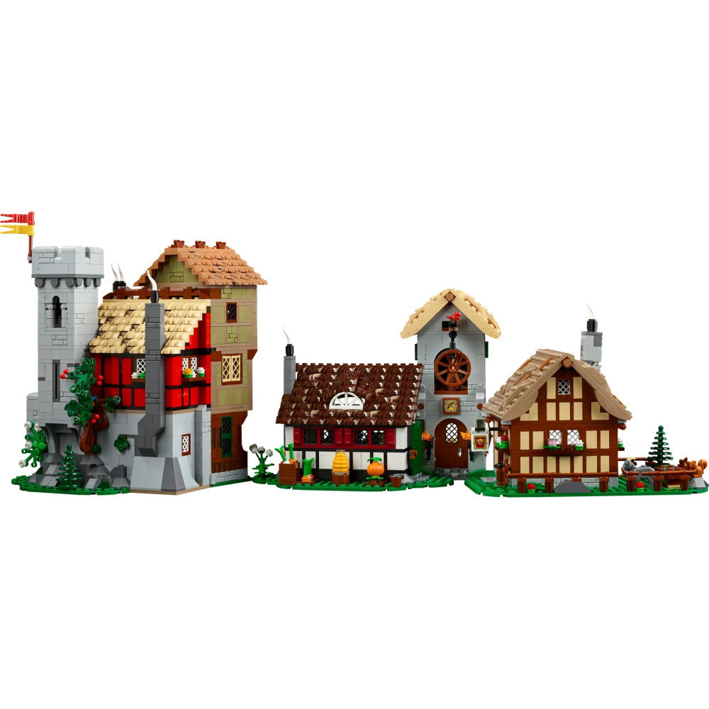 【真心玩】 LEGO 10332 中世紀城市廣場 Medieval Town Square 中世の街並み 剩1 高雄-細節圖8