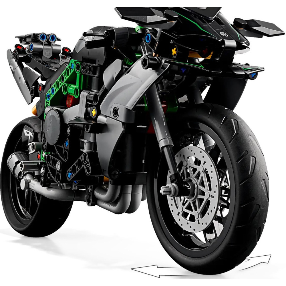 【真心玩】 LEGO 42170 川崎 忍者 H2R Motorcycle バイク 現貨 高雄-細節圖6