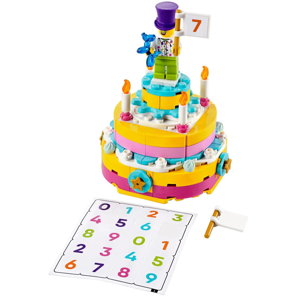 【真心玩】 樂高 LEGO 40382 生日蛋糕 Birthday Set バースデーセット 現貨 高雄-細節圖3