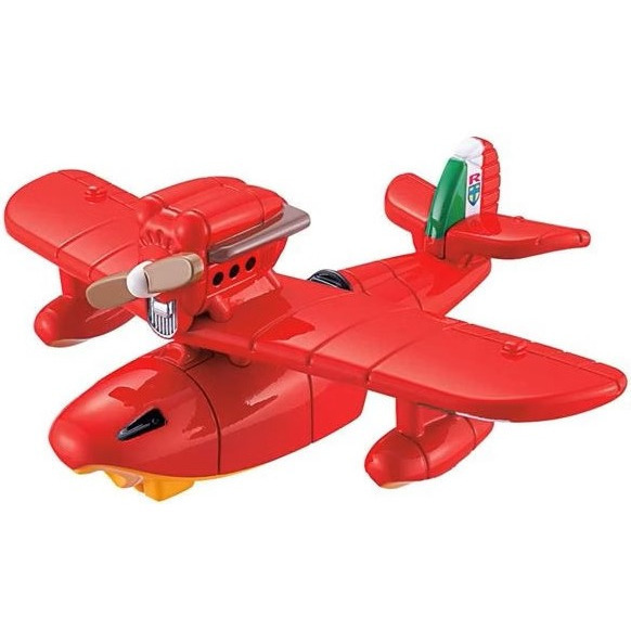 【真心玩】 Dream TOMICA 吉卜力 02 紅豬飛行艇 現貨 高雄-細節圖4