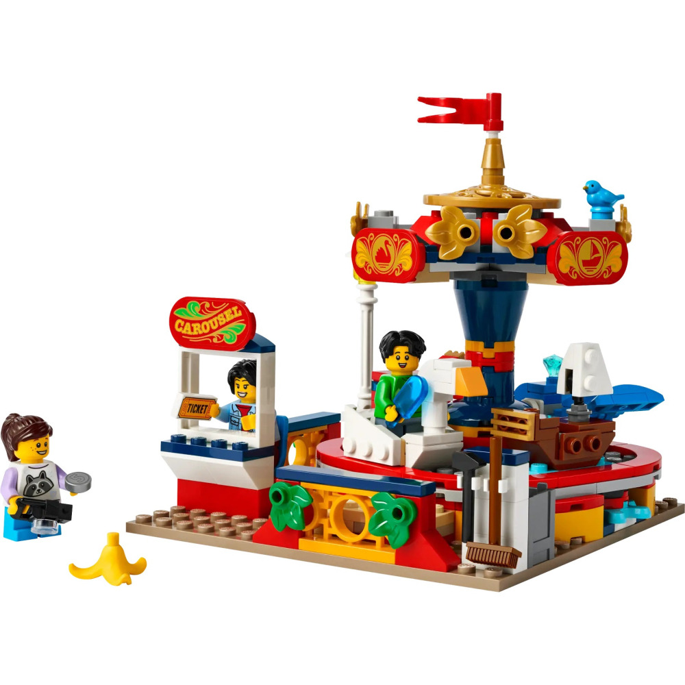 【真心玩】 LEGO 40714 旋轉木馬 Carousel Ride メリーゴーランド 現貨 高雄-細節圖3