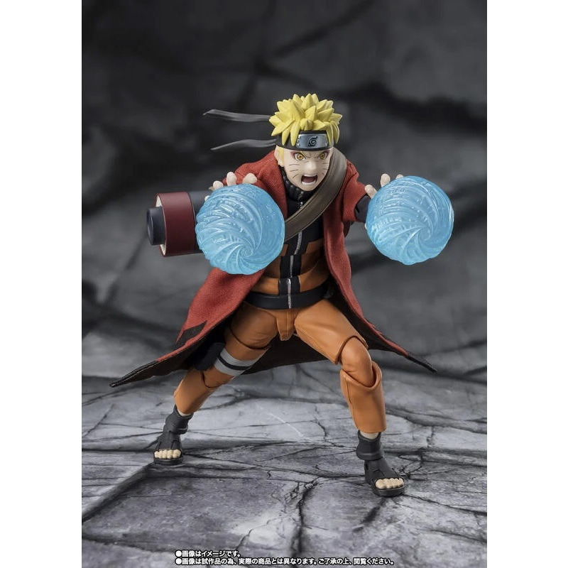 用券2040含運10/6【真心玩】S.H.F SHF 火影忍者 漩渦鳴人  仙人模式 繼承師傅意志的木葉救世主 高雄-細節圖4