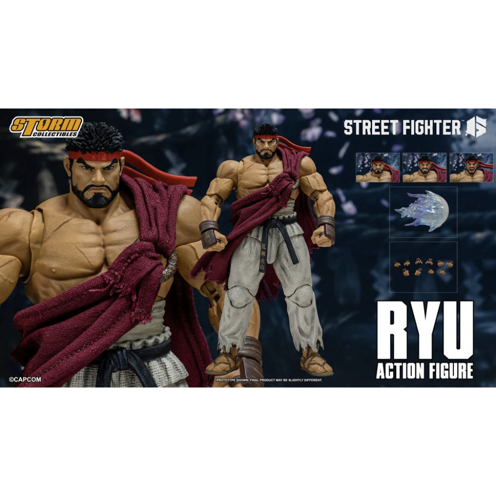 【真心玩】 STORM TOYS 快打旋風6  街頭霸王6 快打旋風 隆 龍 高雄