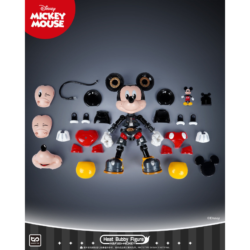 【真心玩】 infinity toy 正版授權 米奇 米老鼠 合金機甲 經典版 現貨 高雄-細節圖3