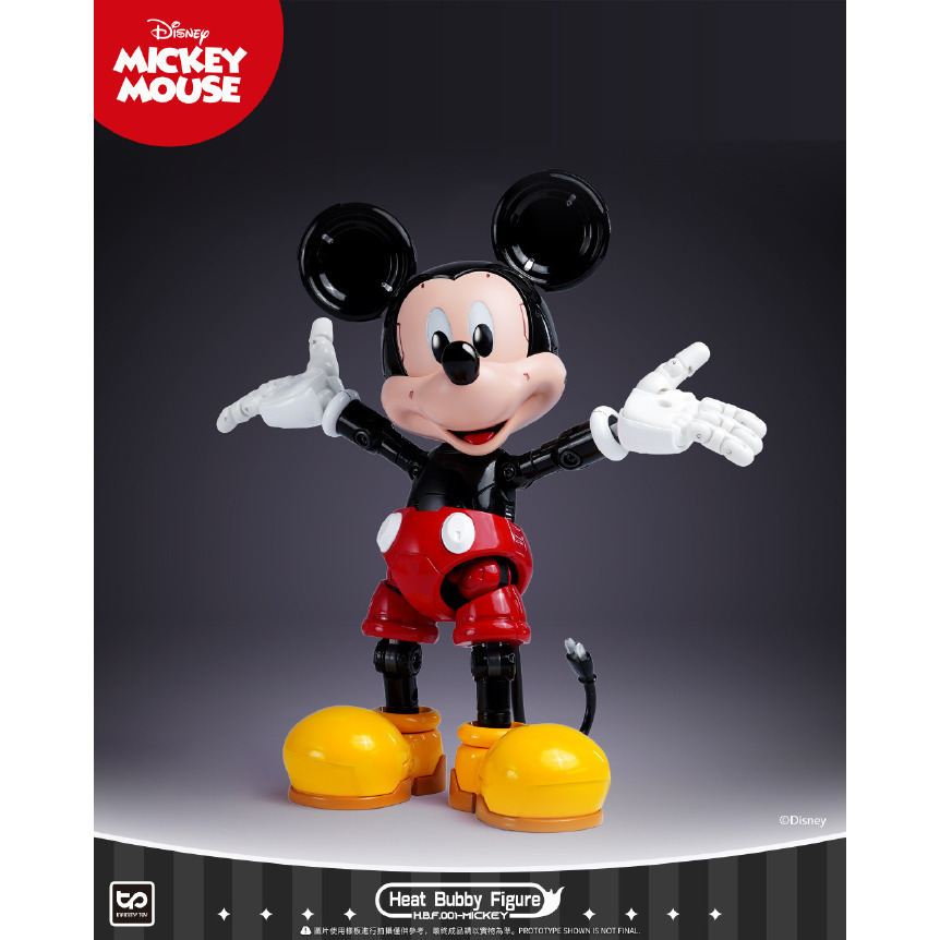 【真心玩】 infinity toy 正版授權 米奇 米老鼠 合金機甲 經典版 現貨 高雄-細節圖2