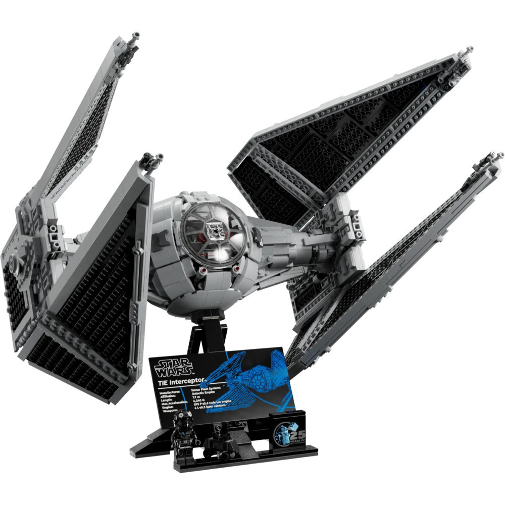 【真心玩】 LEGO 75382  鈦攔截機 TIE Interceptor タイ・インターセプター 可議 現貨 高雄-細節圖3