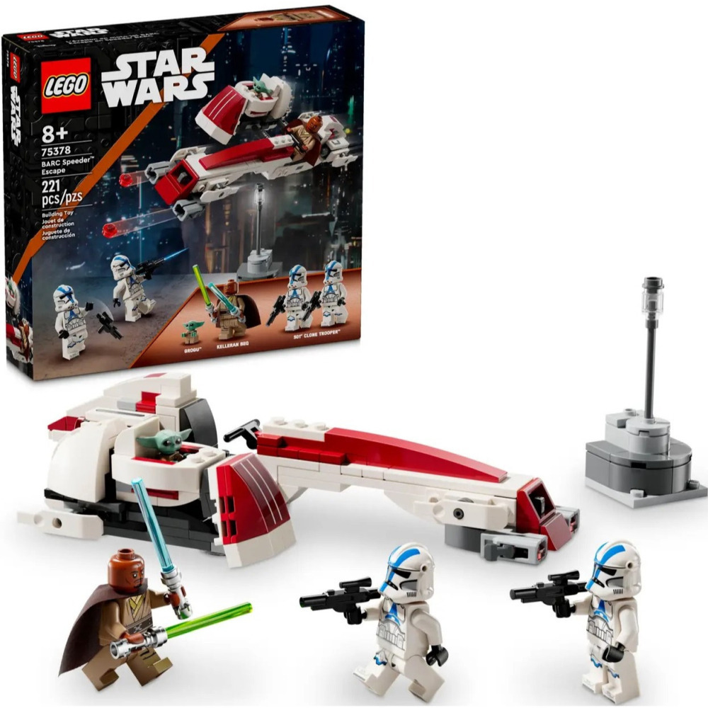 【真心玩】 LEGO 75378 BARC Speeder Escape BARCスピーダー™脱出劇 現貨 高雄-細節圖2