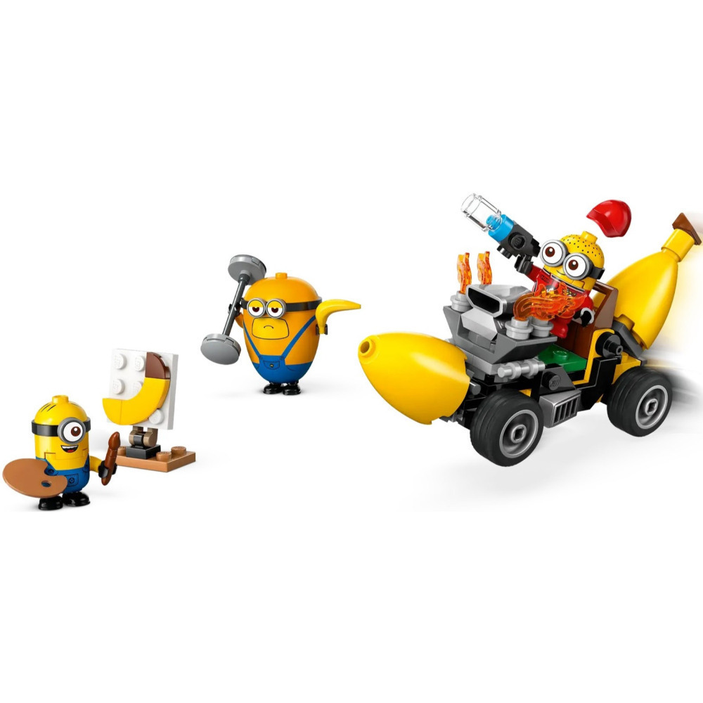 【真心玩】 LEGO 75580 神偷奶爸 4 小小兵和香蕉車 Minions and Banana Car現貨 高雄-細節圖5