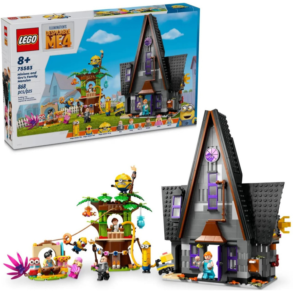 【真心玩】 樂高 LEGO 75583 神偷奶爸 4 小小兵和格魯家住宅 現貨 高雄-細節圖2