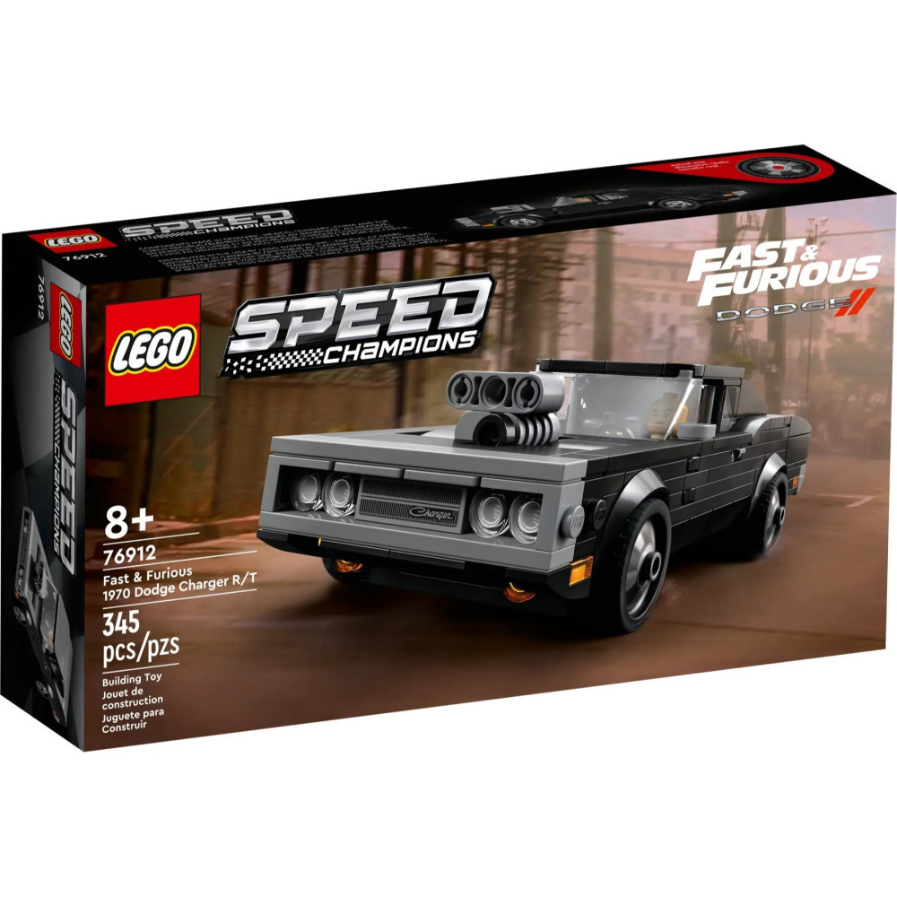 【真心玩】 樂高 LEGO 76912 極速賽車 1970 道奇 Charger RT 現貨 高雄-細節圖2