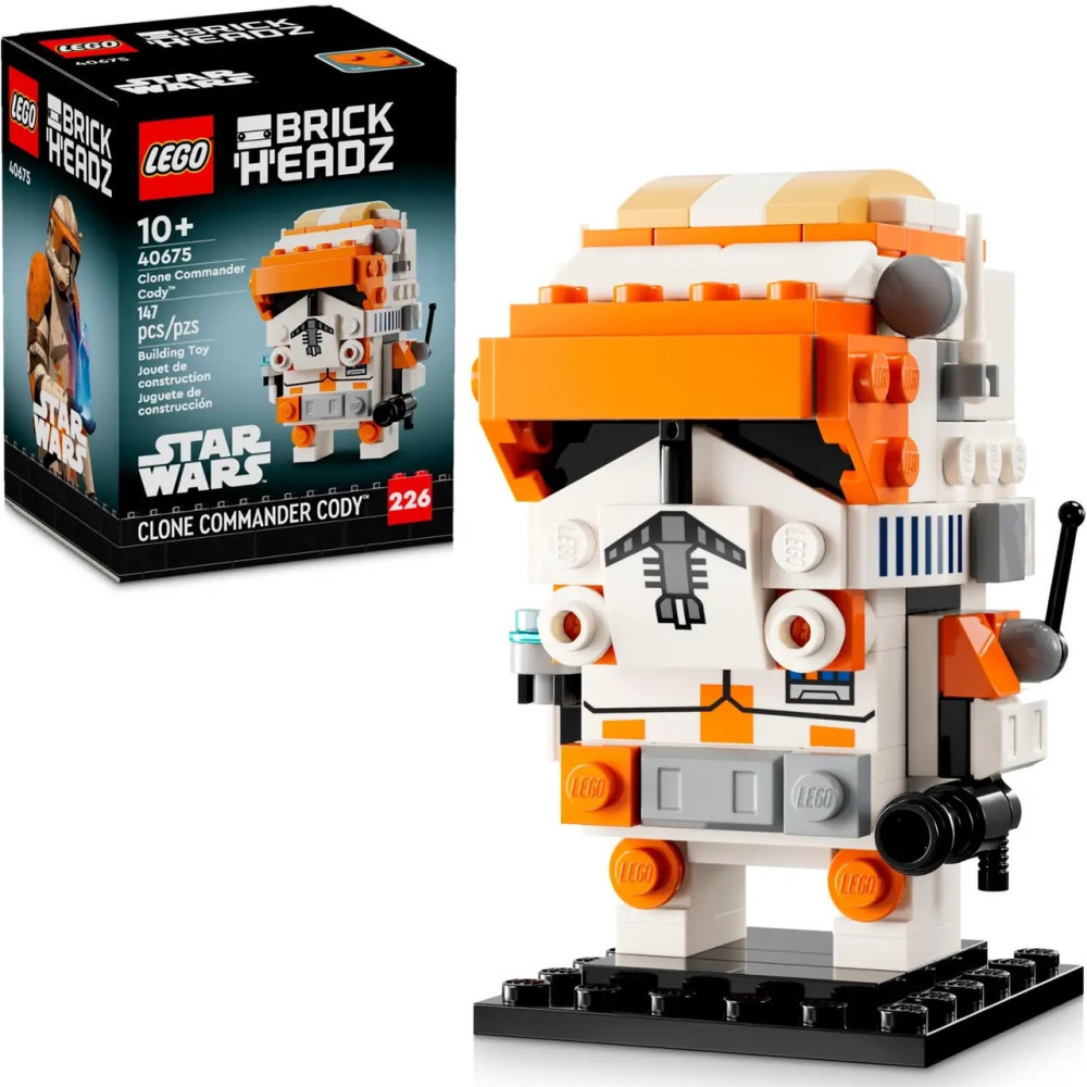 【真心玩】 LEGO 40675 大頭 星際大戰 複製人指揮官寇迪 Clone Commander Cody 現貨高雄-細節圖2