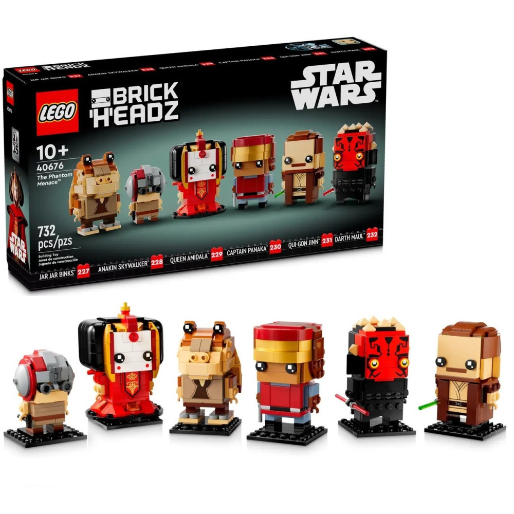 【真心玩】 樂高 LEGO 40676  大頭 星際大戰 首部曲：威脅潛伏 The Phantom Menace 高雄-細節圖3
