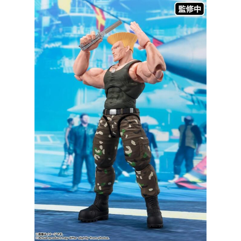 【真心玩】 魂商店 S.H.Figuarts SHF 快打旋風2 GUILE 凱爾 1216 現貨 高雄-細節圖6