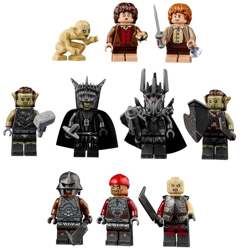 6月新品【真心玩】LEGO 10333 黑塔巴拉多 黑暗塔 索倫之眼 Barad-dûr 現貨 高雄-細節圖2