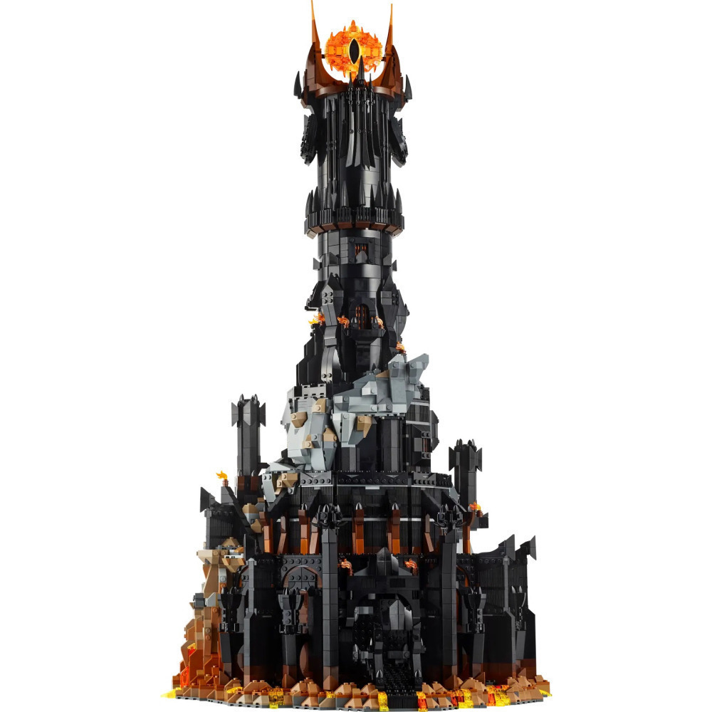 6月新品【真心玩】LEGO 10333 黑塔巴拉多 黑暗塔 索倫之眼 Barad-dûr 現貨 高雄-細節圖4